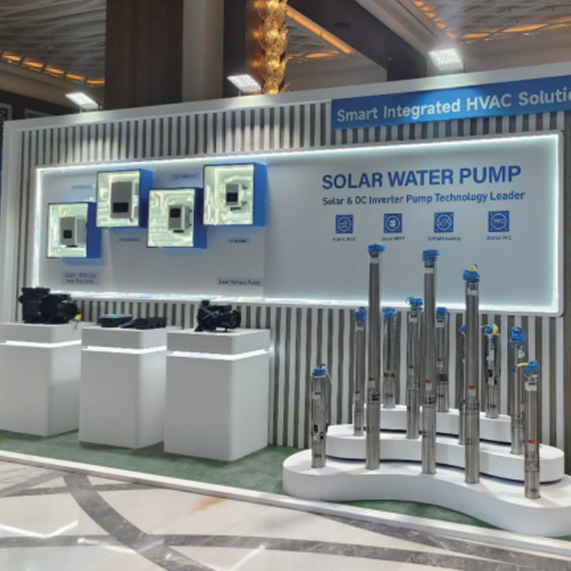 Deye präsentiert hocheffiziente Solarwasserpumpensysteme in der Canton Fair New Energy Hall