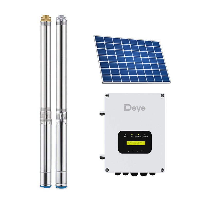 4-Zoll-Hochgeschwindigkeits-Tauchsolarpumpe (5500-13000 W) Tauchpumpen aus Kunststoff mit Laufrad