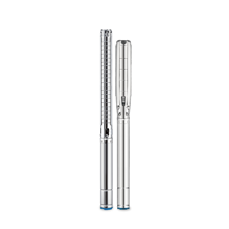 6-Zoll-Solar-AC/DC-Pumpenregler (800–3000 W), Edelstahl-Laufrad-Tauchpumpen